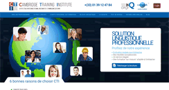 Desktop Screenshot of formation-anglais-professionnelle.com